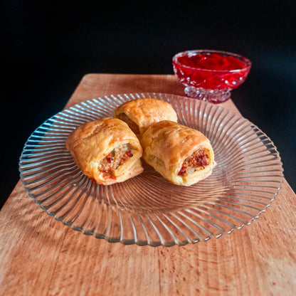 SNACKSIZE VLEESBROODJES (VEGETARISCH)